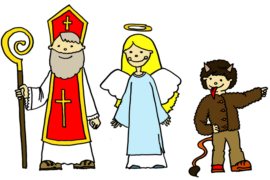 saint nicholas, angel, devil-736056.jpg